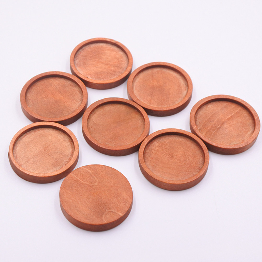 20 stuks ronde houten sieraden - Resin Crafts Diy recensie en prijs