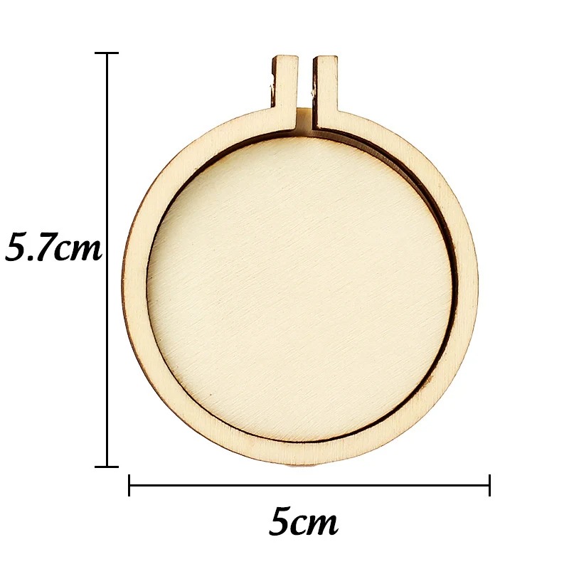 1/3/5pcs Houten Borduurring Ro - Wood Ring Blank recensie en prijs