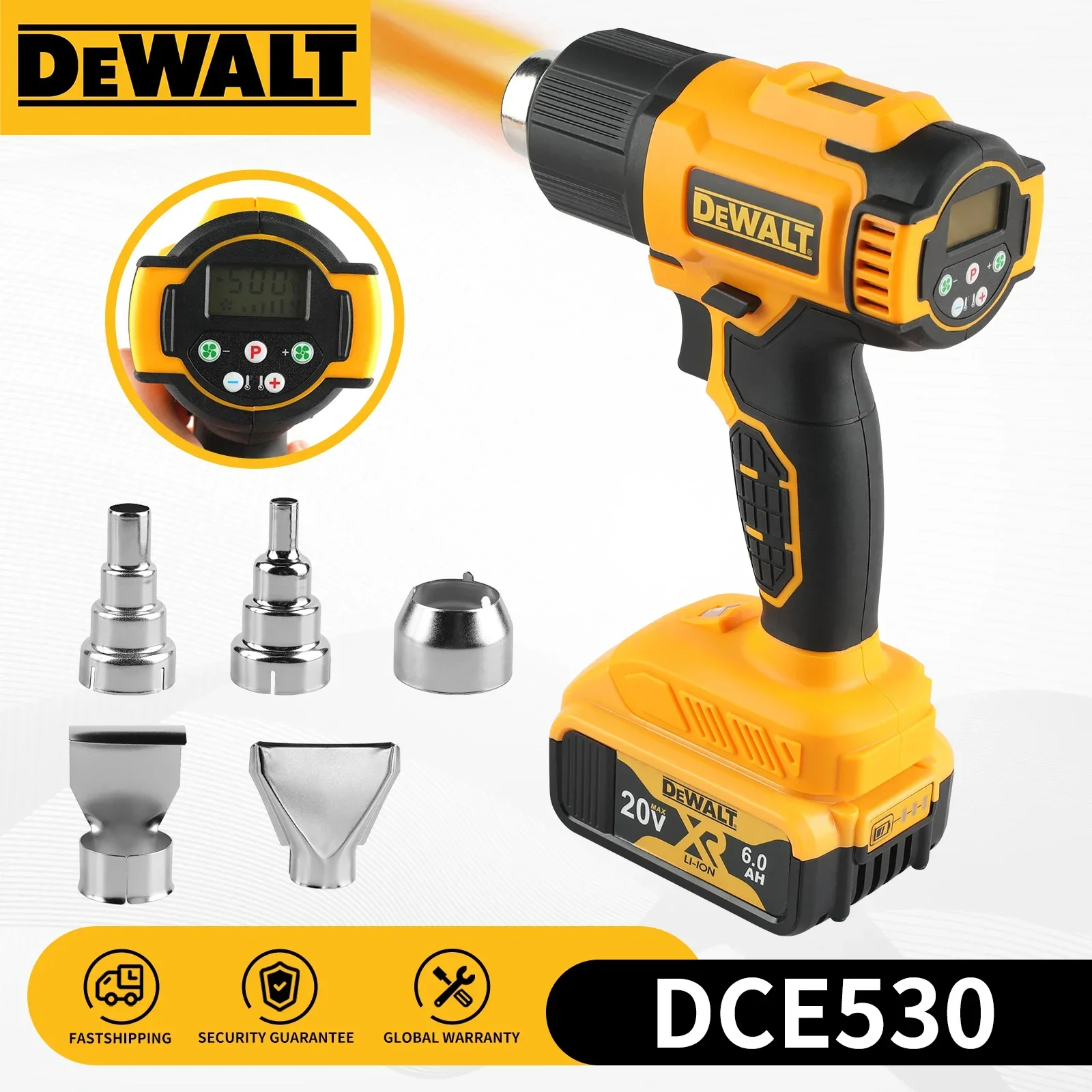DeWALT DCE530 20V draadloze he - Heat Gun Small recensie en prijs